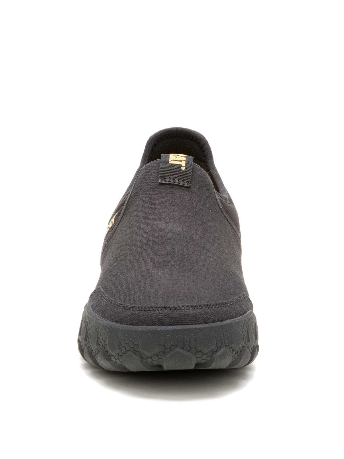 Zapatilla Cuero Hombre Hex Plus Slip On Negro-4