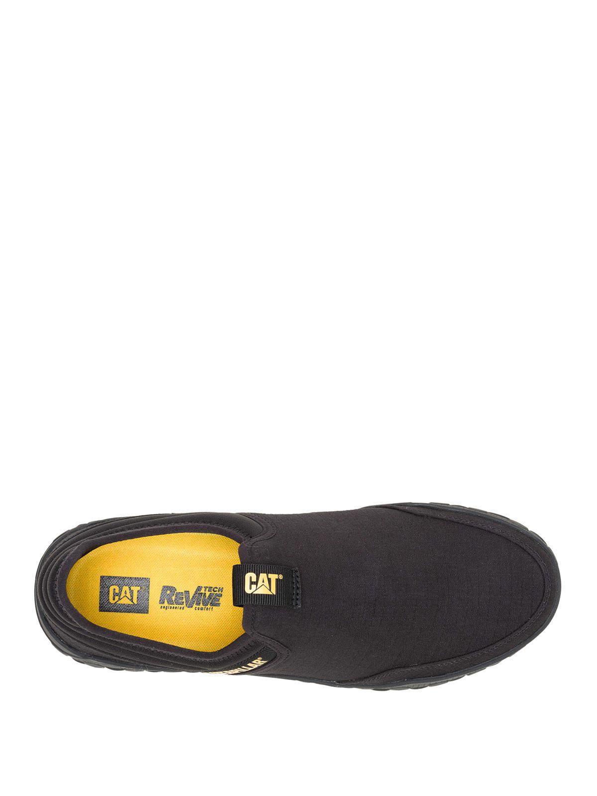 Zapatilla Cuero Hombre Hex Plus Slip On Negro-6