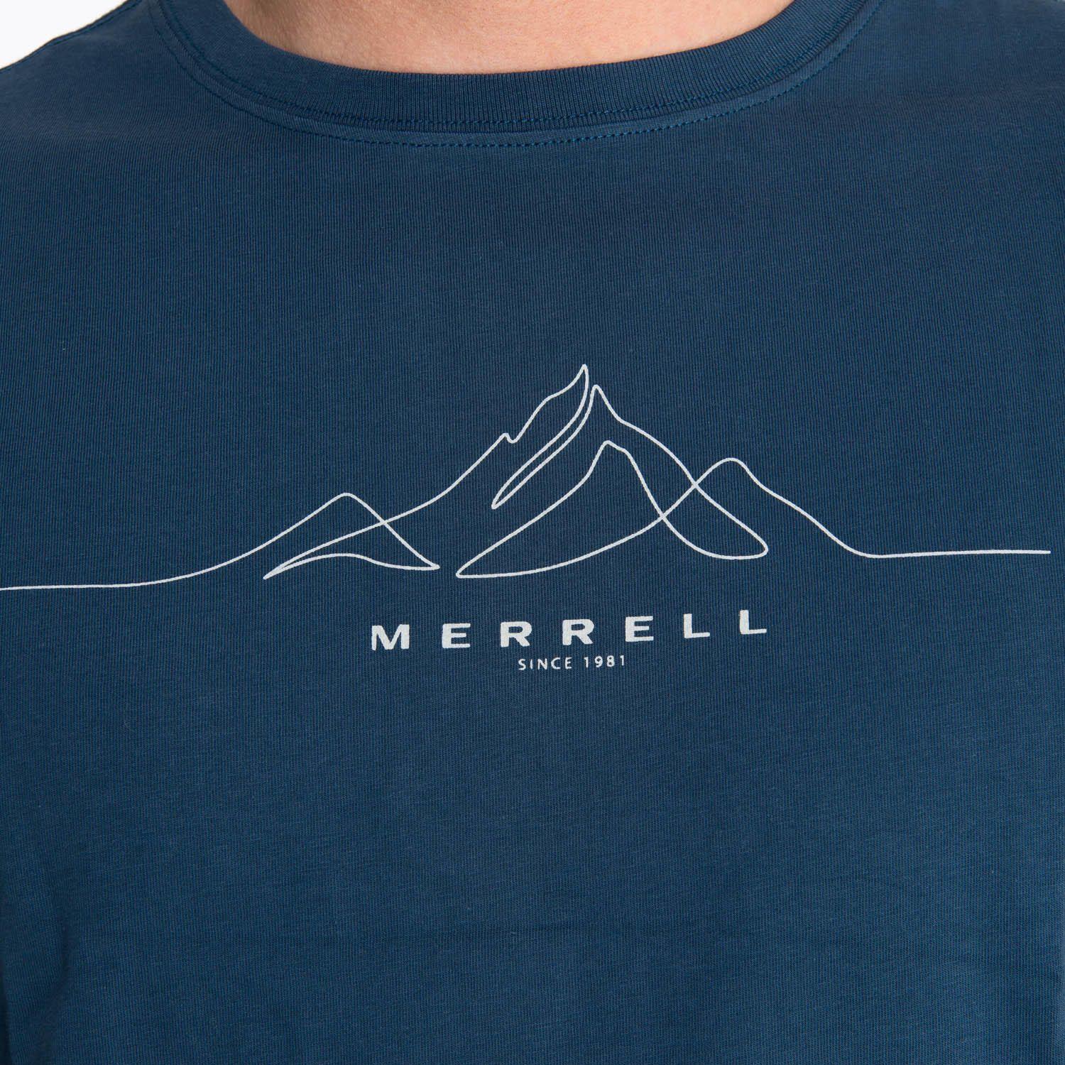 Polera Manga Corta Hombre Beechworth Azul -5