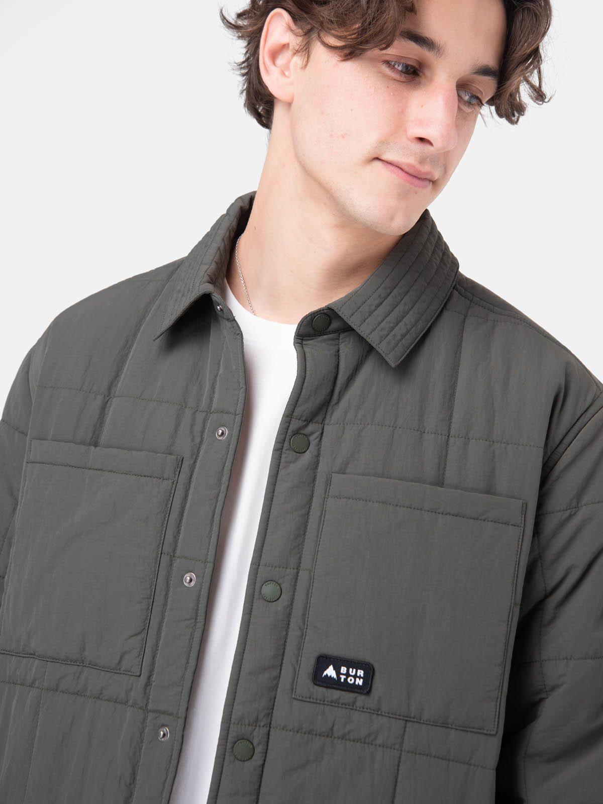 Chaqueta Hombre Quilted Verde -3