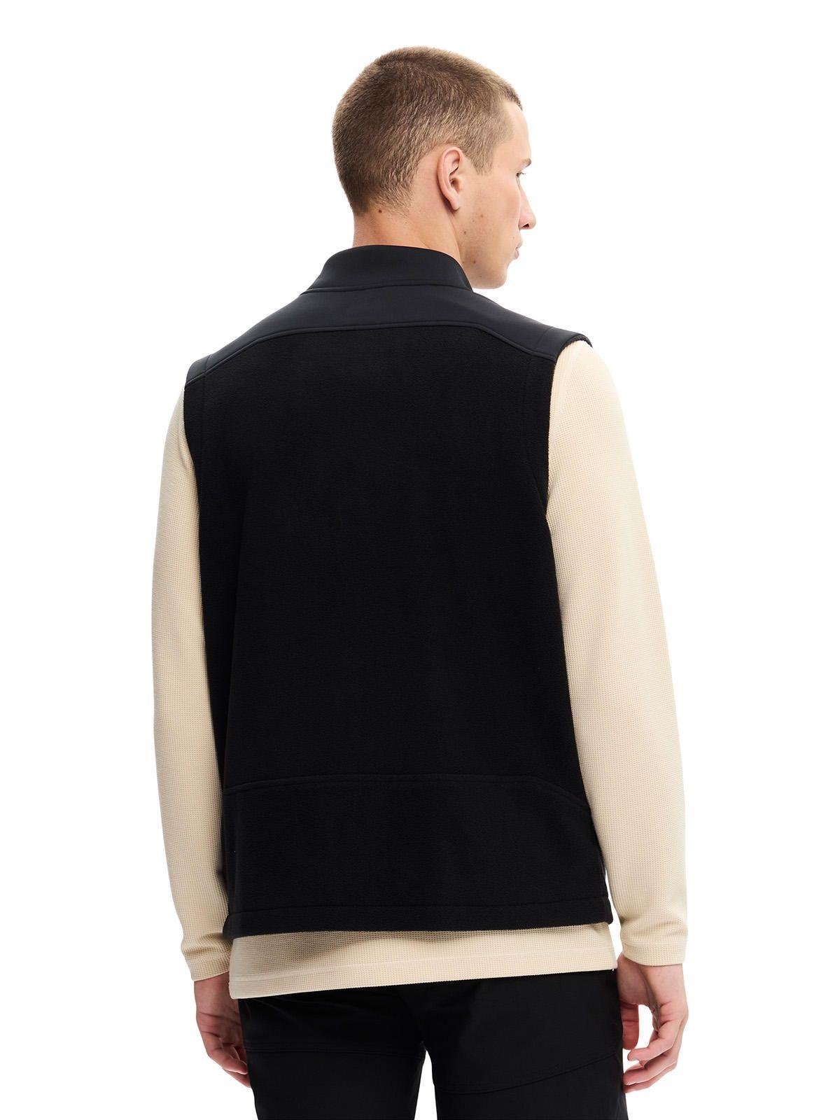 Polar Hombre Spruce Full Zip Vest Negro-3