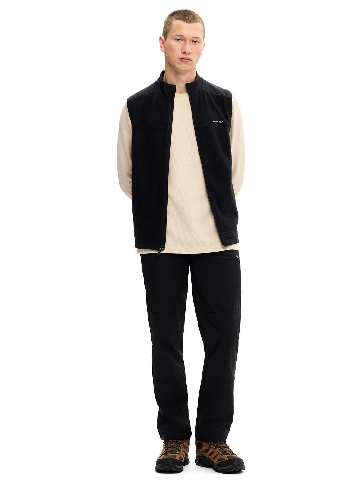 Polar Hombre Spruce Full Zip Vest Negro-4