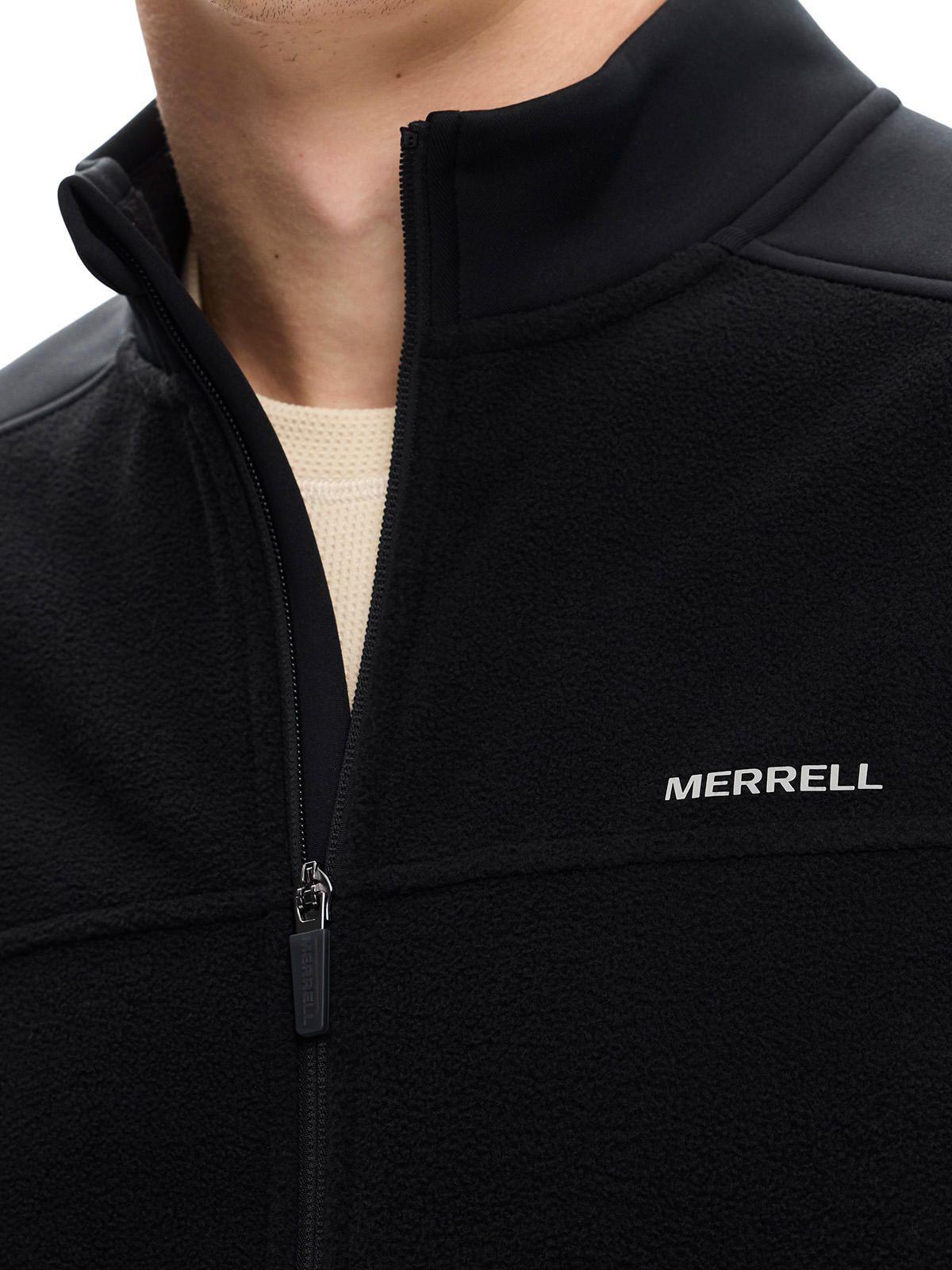 Polar Hombre Spruce Full Zip Vest Negro-5