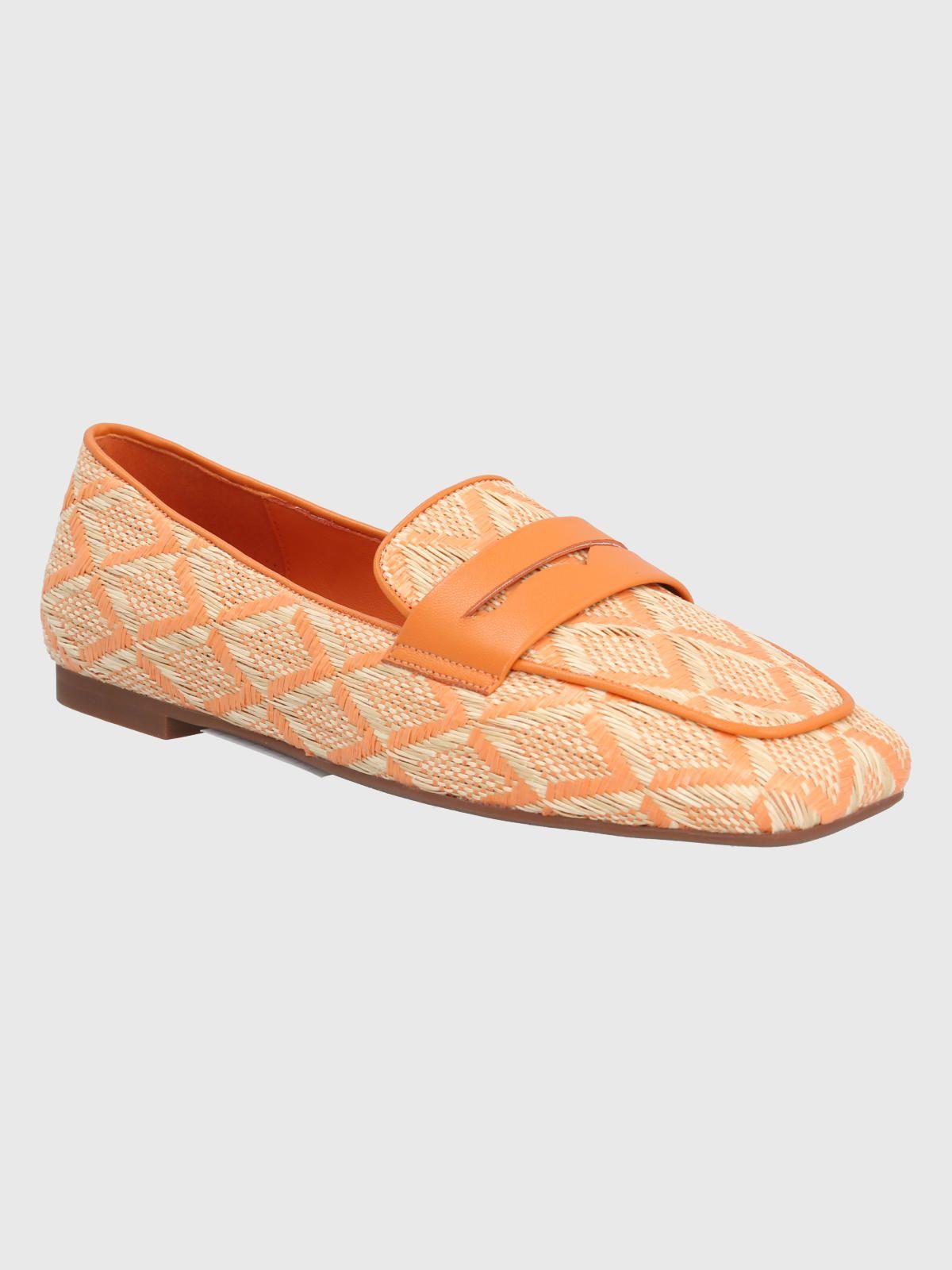 Mocasin Mujer Bellano Naranja-0