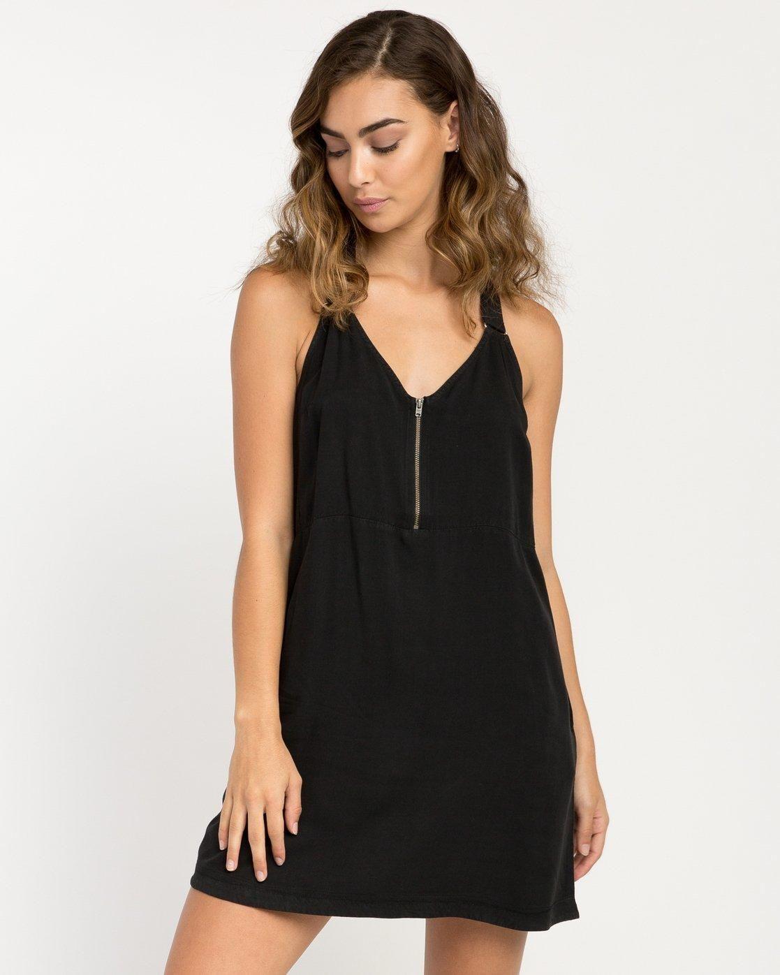 Vestido Rayon Mujer Primrose Negro Rvca-0
