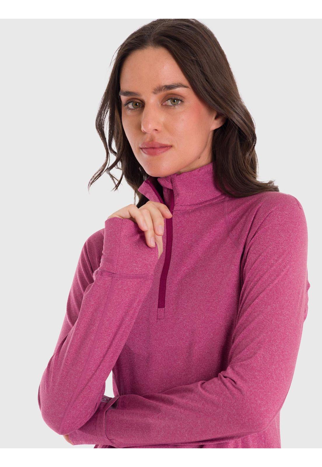 Polerón Mujer Warmer Valeria Carmenere-5