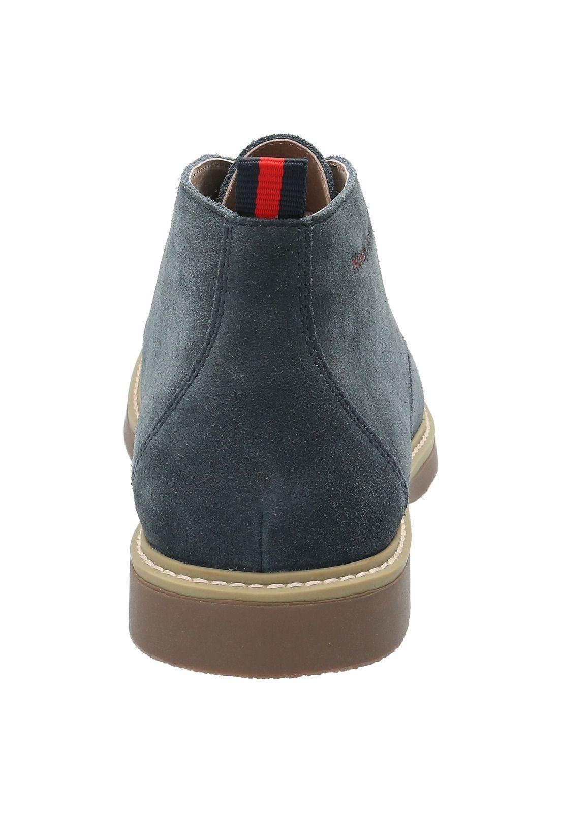 Botin Cuero New Safari Azul-6