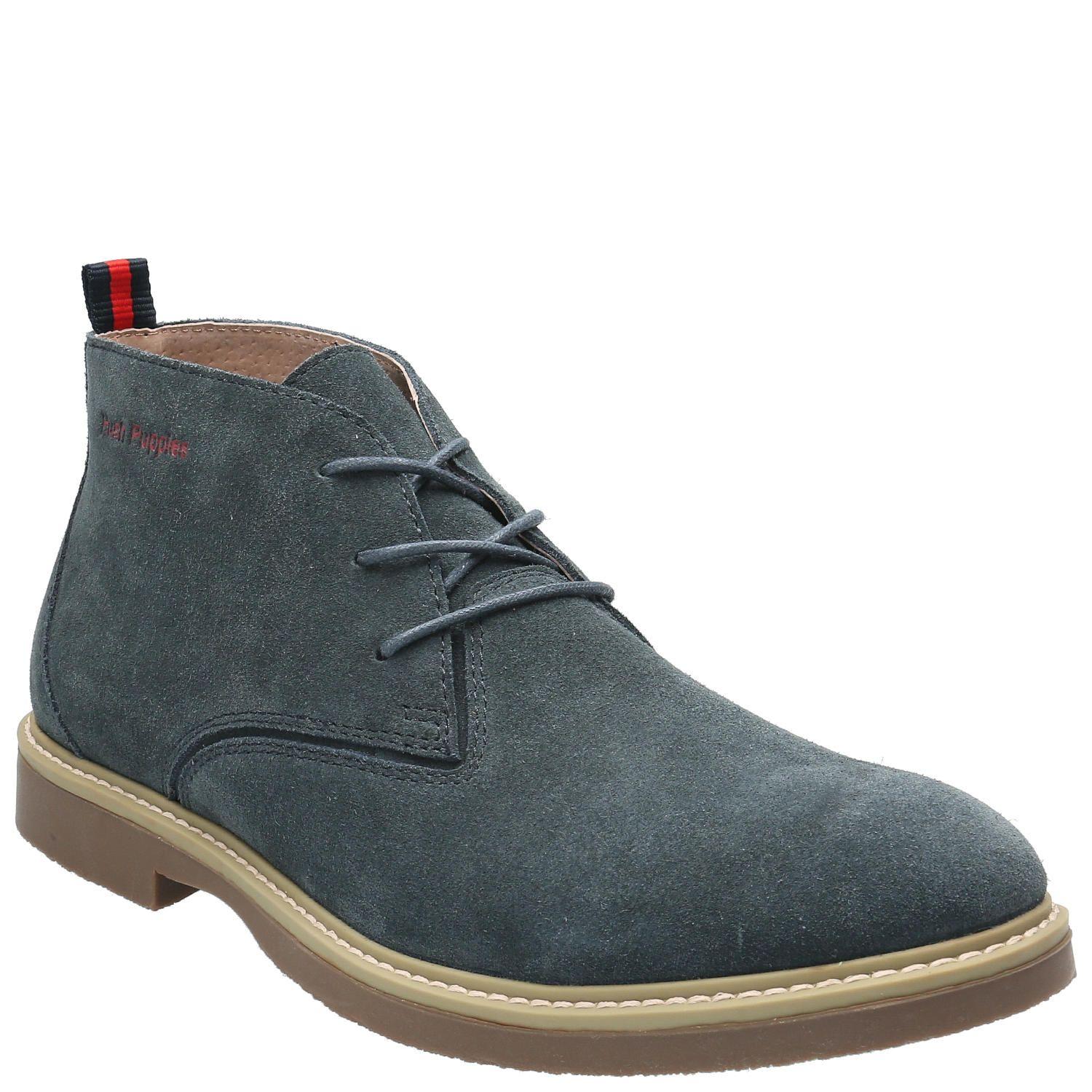 Botin Cuero New Safari Azul-0