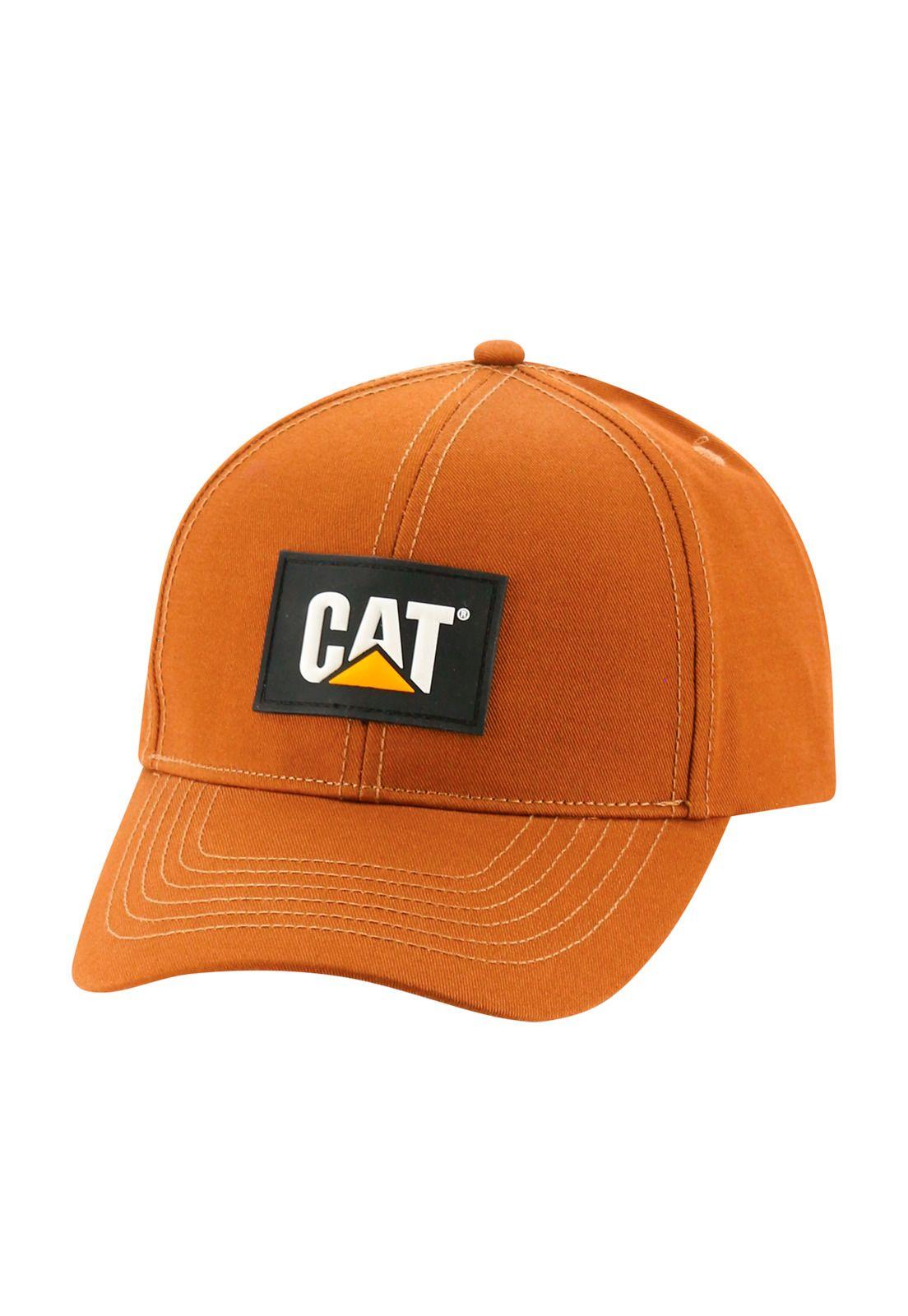 Jockey Hombre Cat Patch Hat Naranja Oscuro-0
