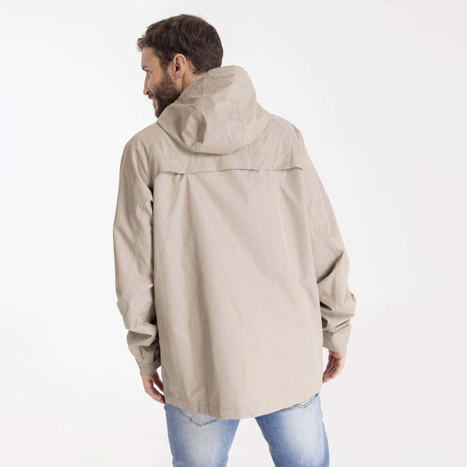 Chaqueta Cortaviento Shelter Beige Hombre-1
