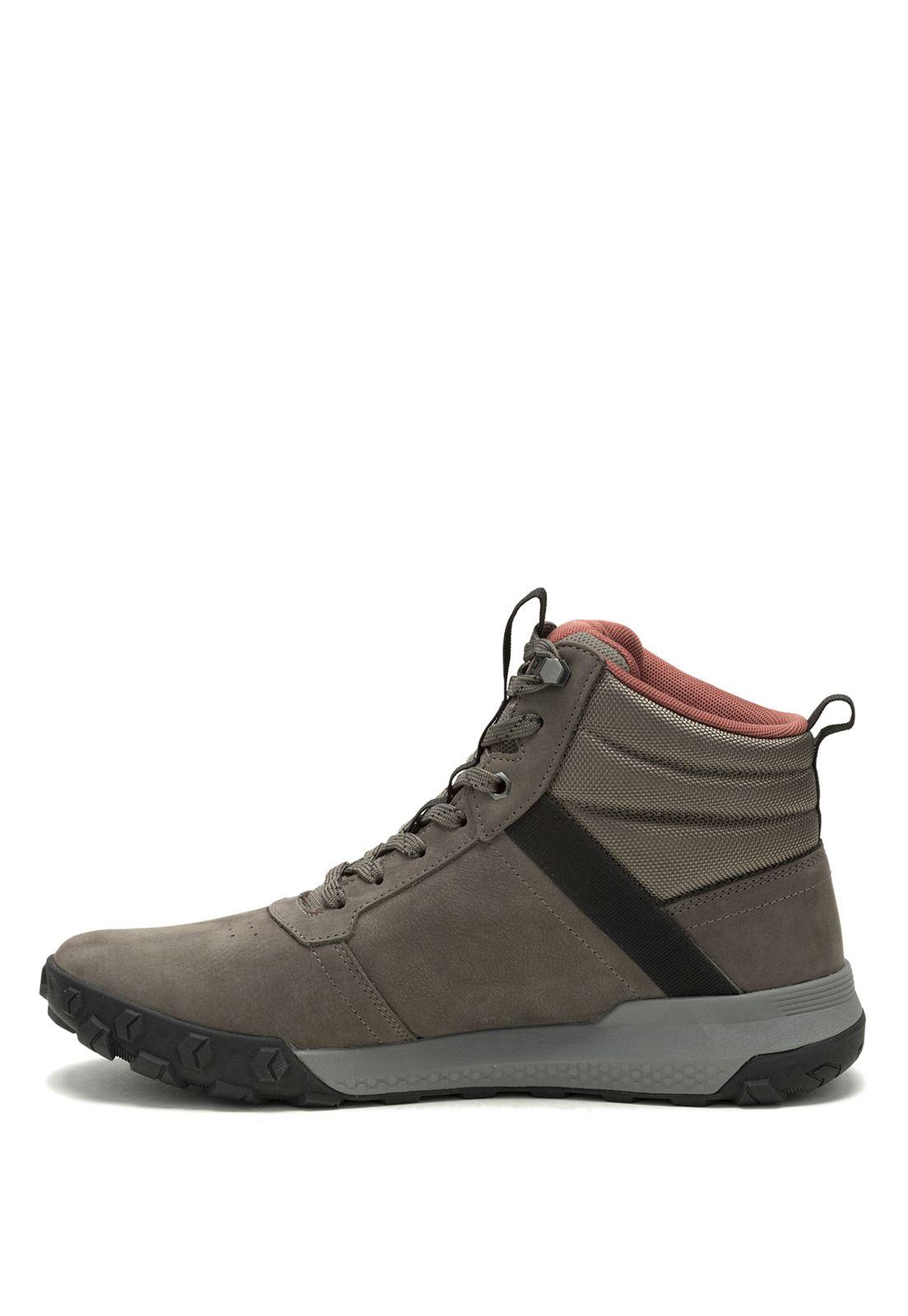 Zapatilla C/Caña Casual Hombre Hex Ready Mid Gris-3