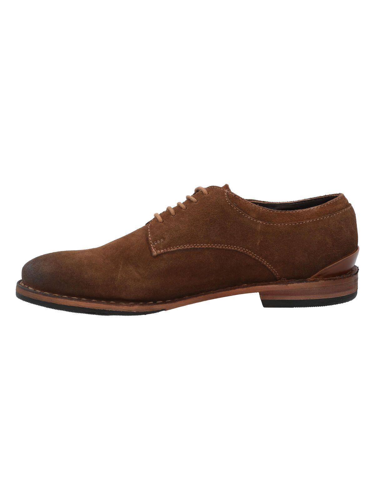 Zapato Cuero Hombre Marzio Café-5