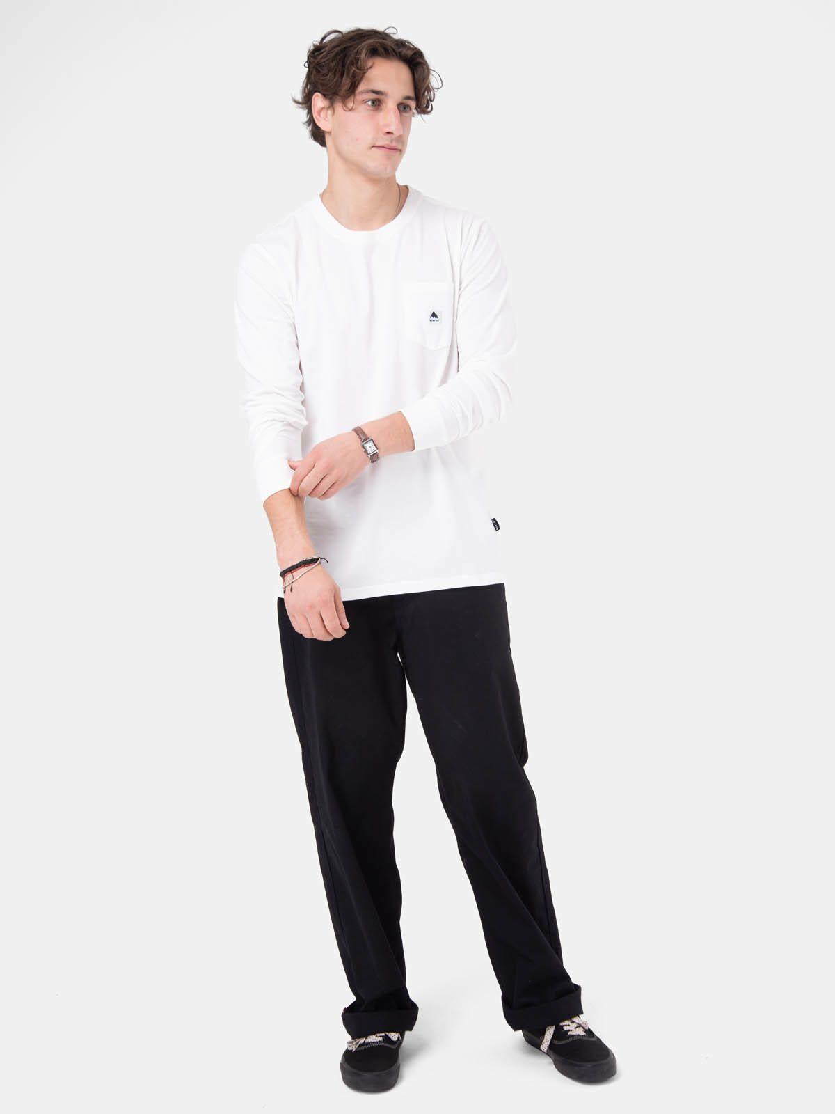 Polera M/L Hombre Colfax Blanco -4