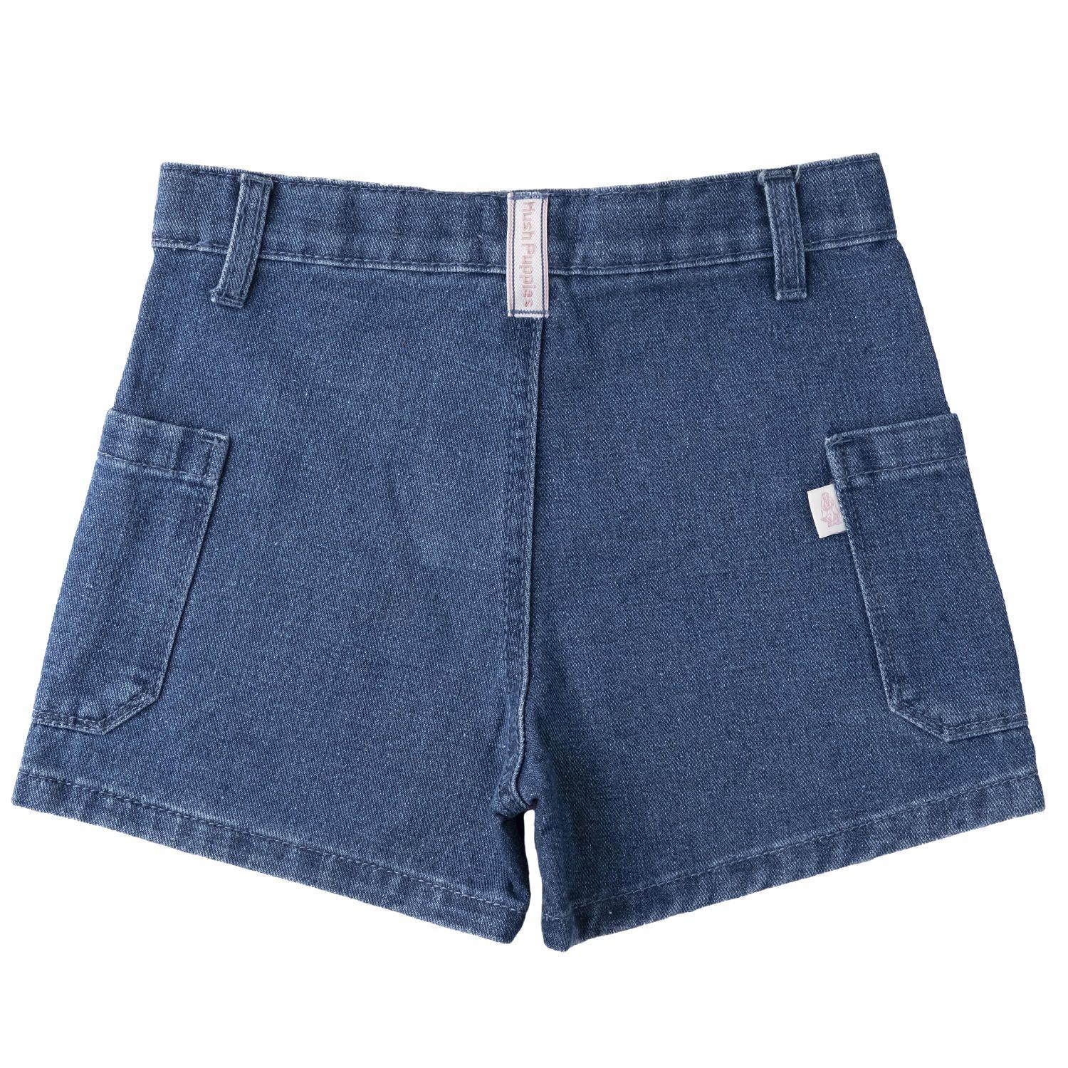 Short Pure Niña Algodón Denim-1