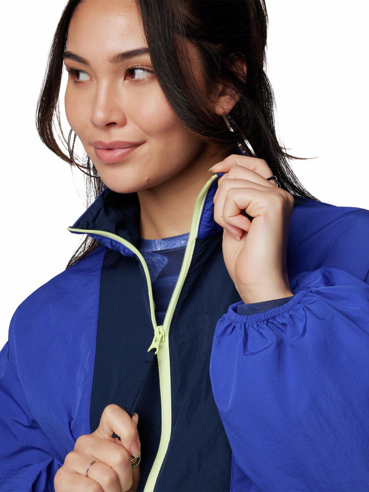 Cortaviento Mujer Boundle Anorak Azul-3
