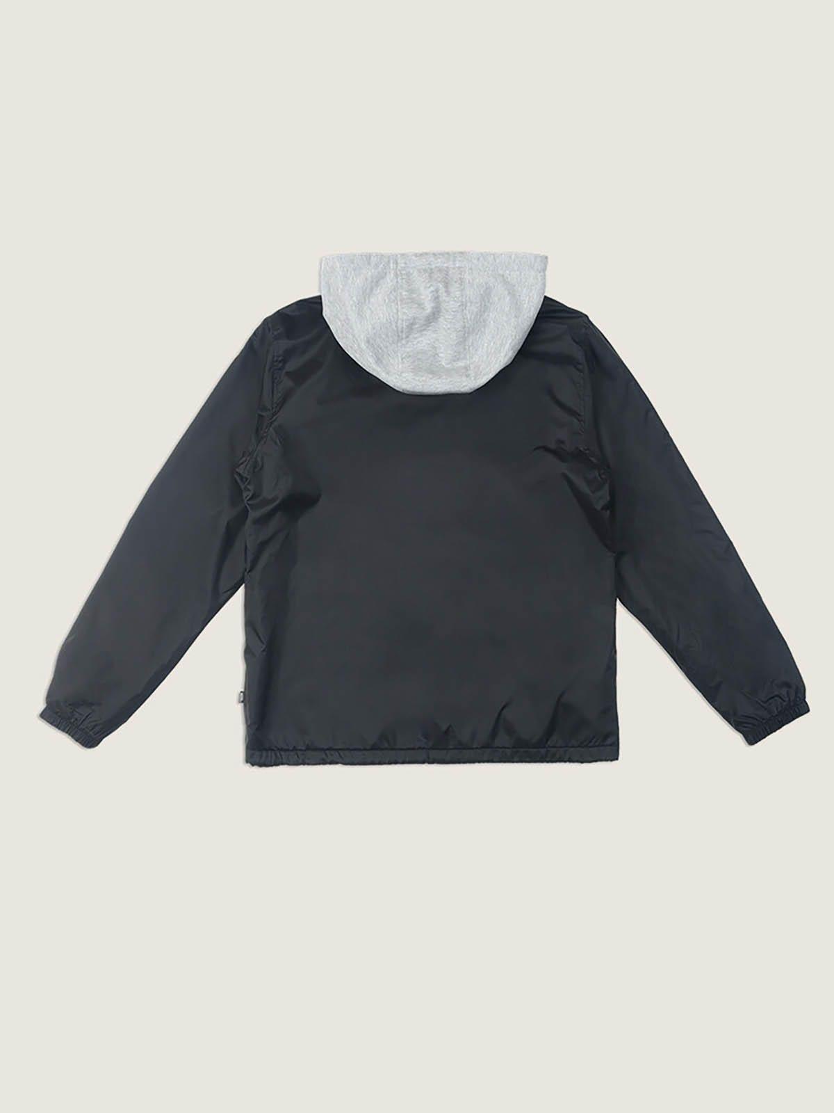 Chaqueta Hombre Torrey Hooded Coache Negro-1