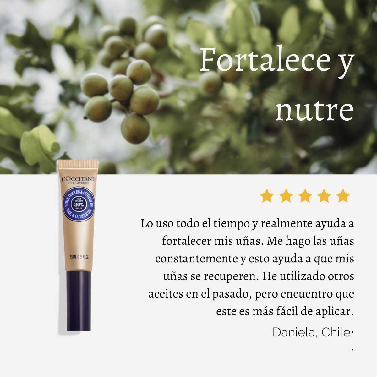 Aceite Nutritivo Uñas y Cutículas Karité 7,5ml L'Occitane-3