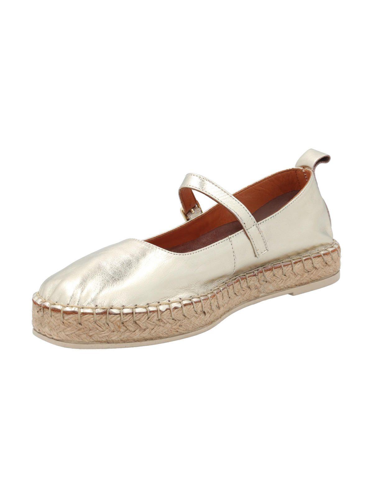 Alpargata Cuero Mujer Pekin Metalizado-4