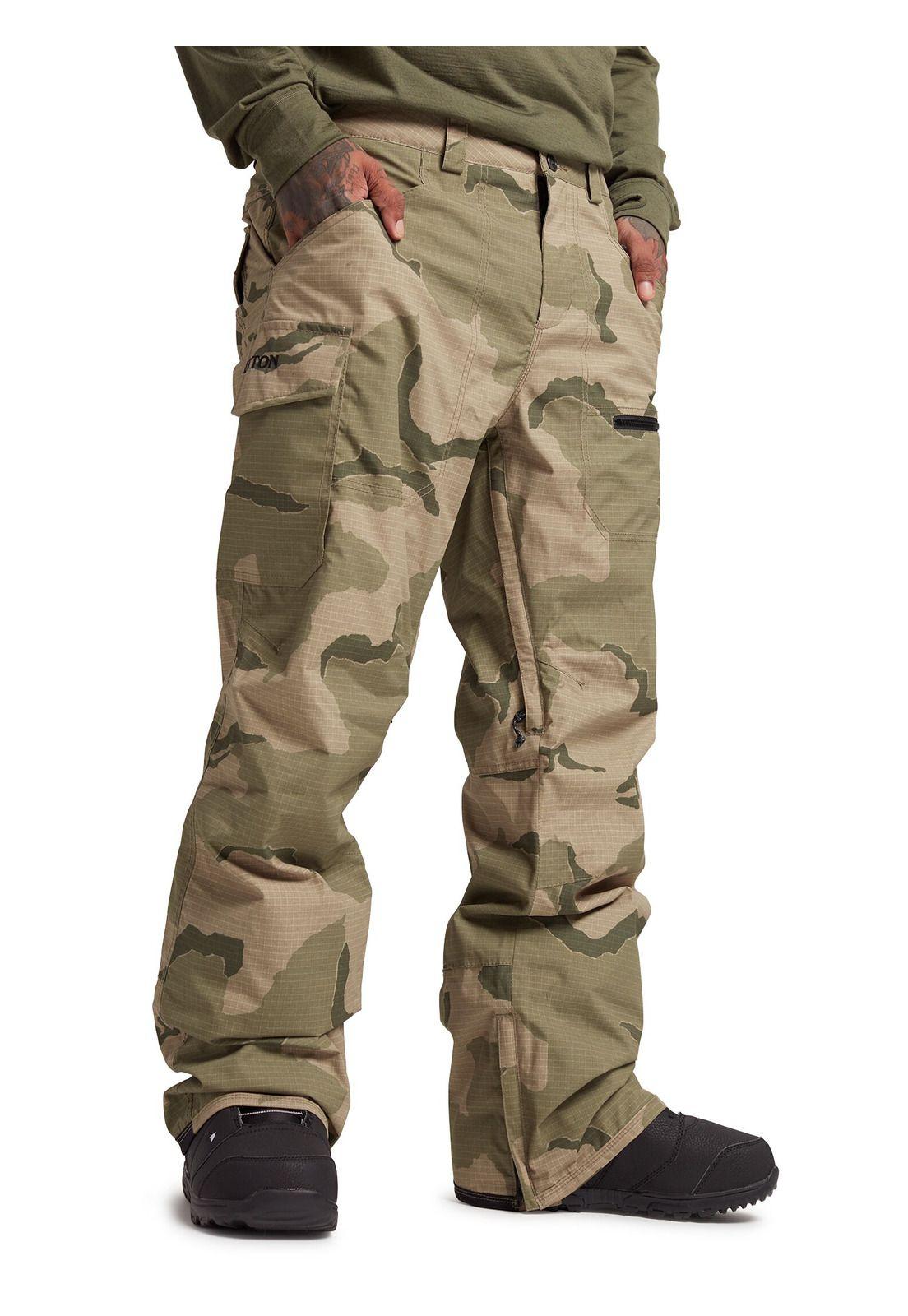 Pantalon De Nieve Covert Hombre Verde Burton-0