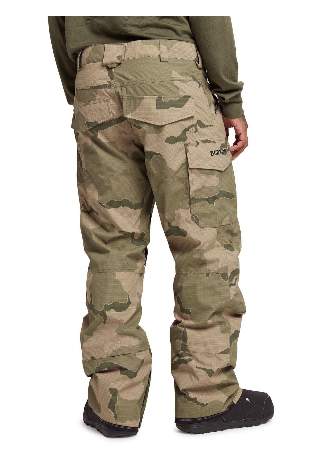 Pantalon De Nieve Covert Hombre Verde Burton-1