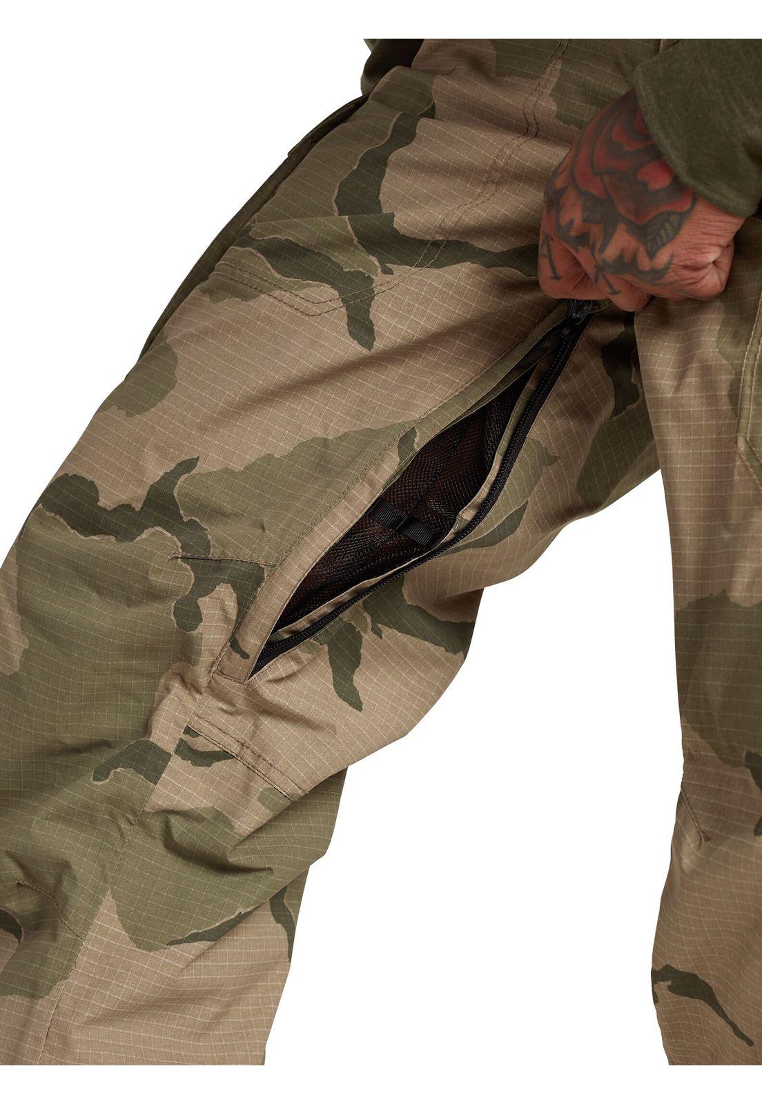 Pantalon De Nieve Covert Hombre Verde Burton-4