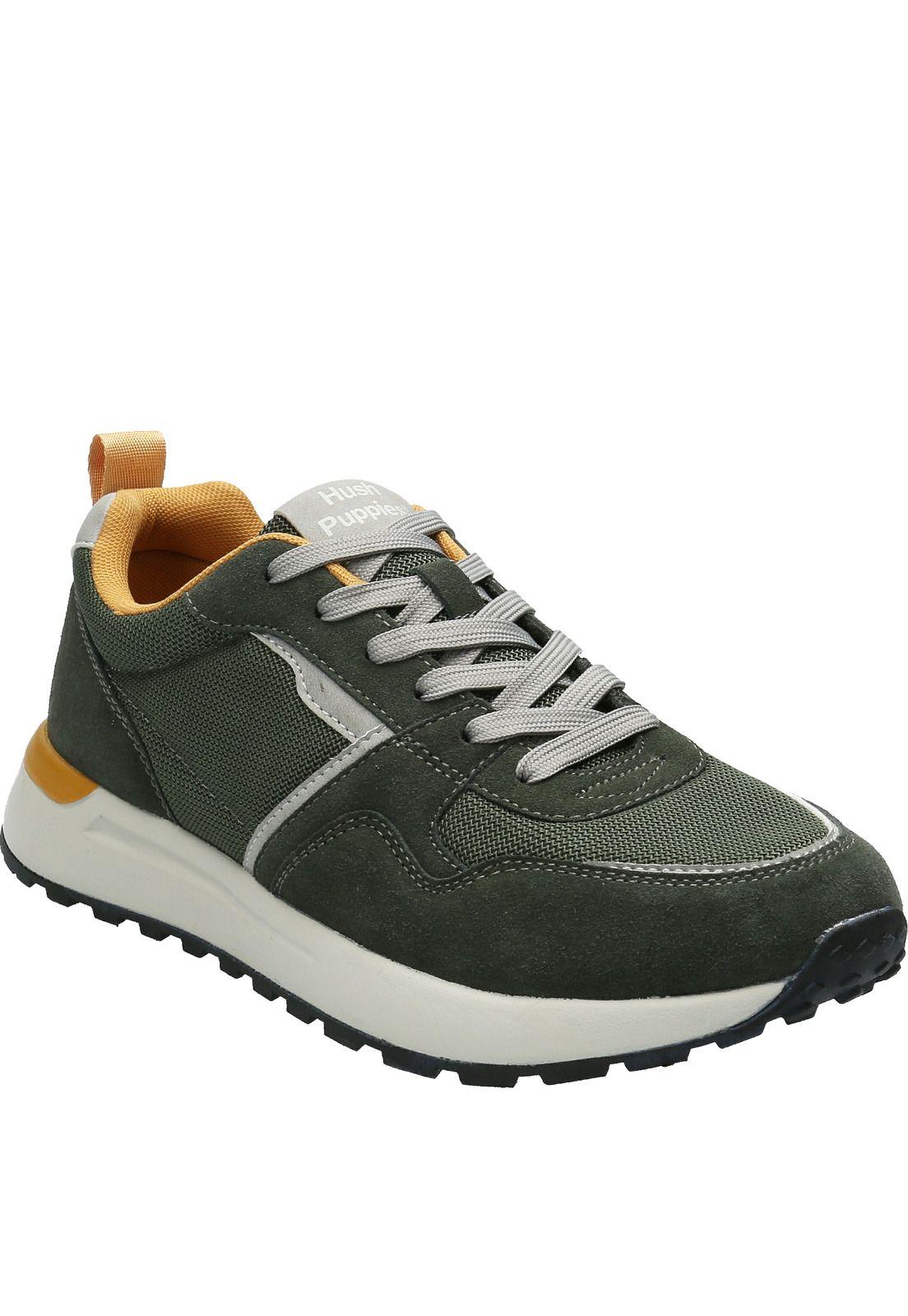 Zapatilla Cuero Hombre Owen Verde-0