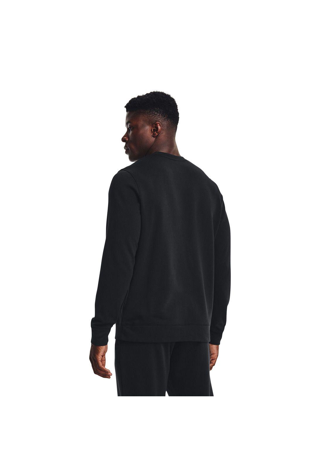 Polerón Hombre Rival Terry Logo Crw Negro-4