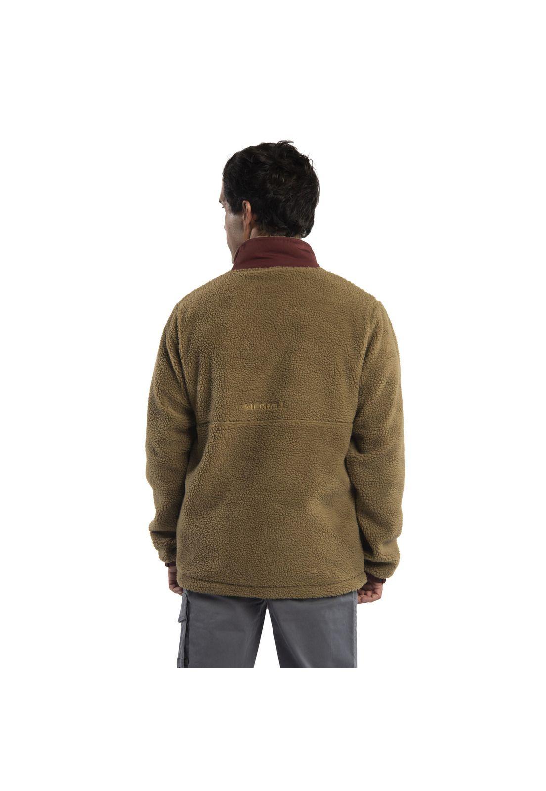Polar Hombre Havoc Sherpa 1/4 Zip Cafe-3
