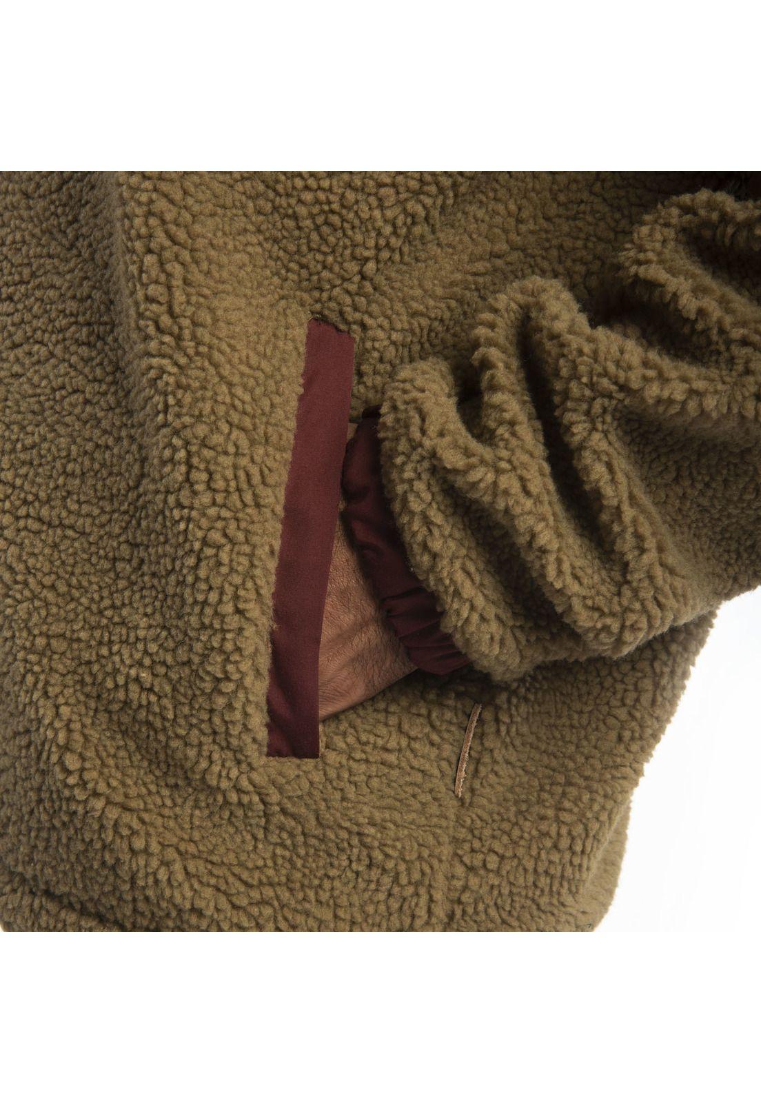 Polar Hombre Havoc Sherpa 1/4 Zip Cafe-4
