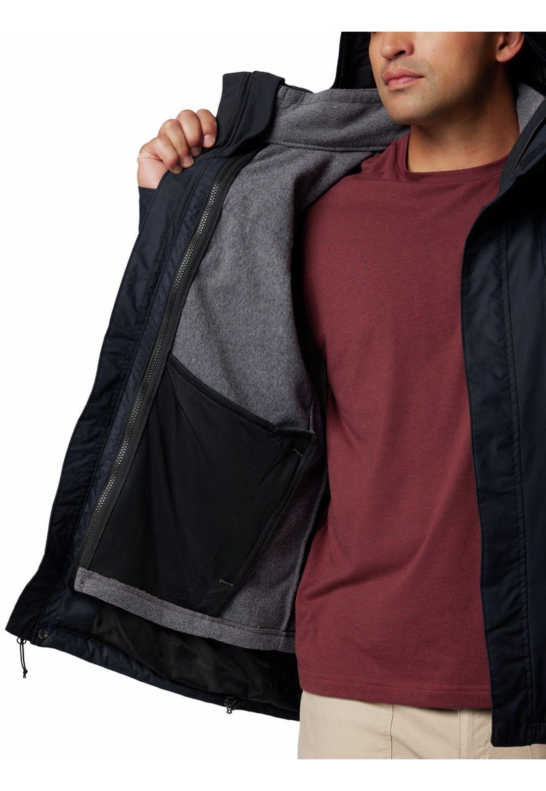 Parka 3 en 1 Hombre Bugaboo III Fleece Negro-7
