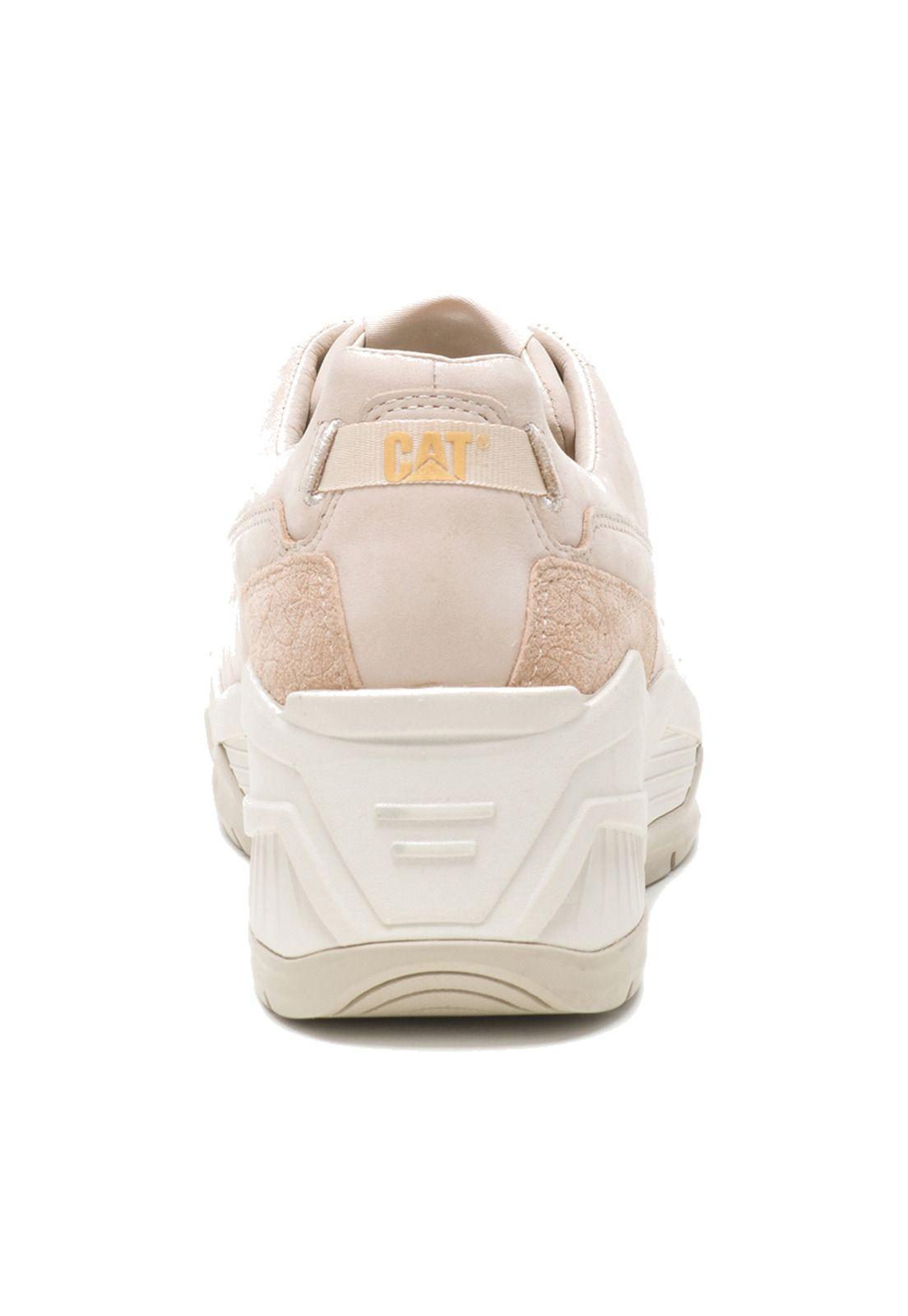 Zapatilla cuero Watchful Rosa Mujer-4
