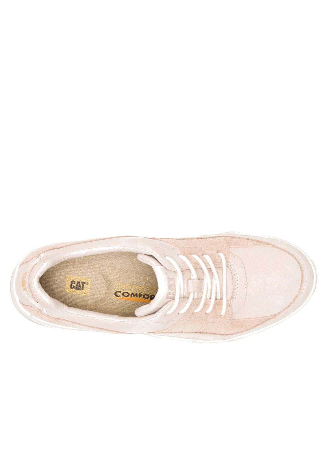 Zapatilla cuero Watchful Rosa Mujer-6