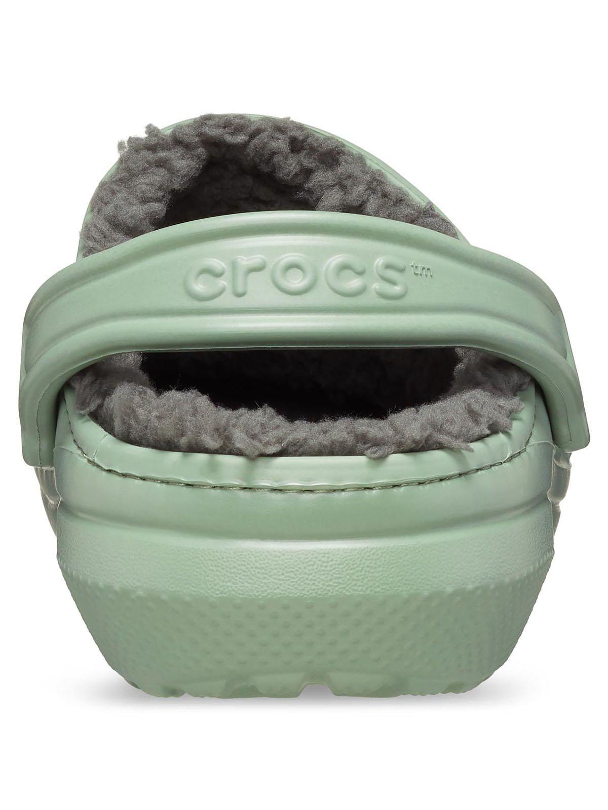 Zueco Crocs Hombre Classic Lined Clog Verde-7