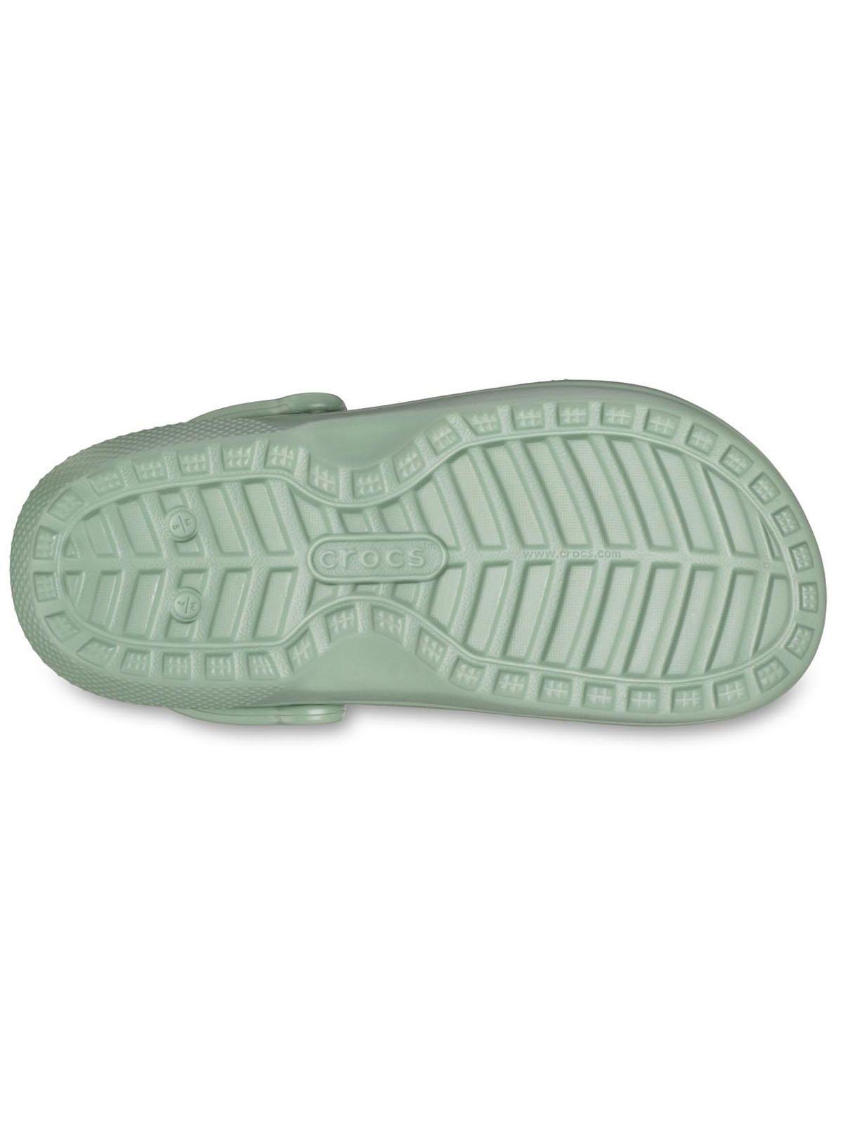 Zueco Crocs Hombre Classic Lined Clog Verde-5