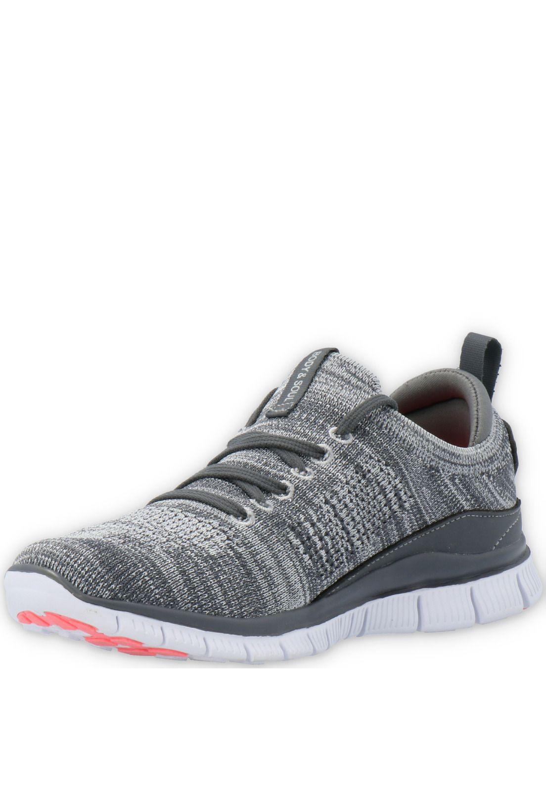 Zapatilla Mujer Ashley Melange Body And Soul-3