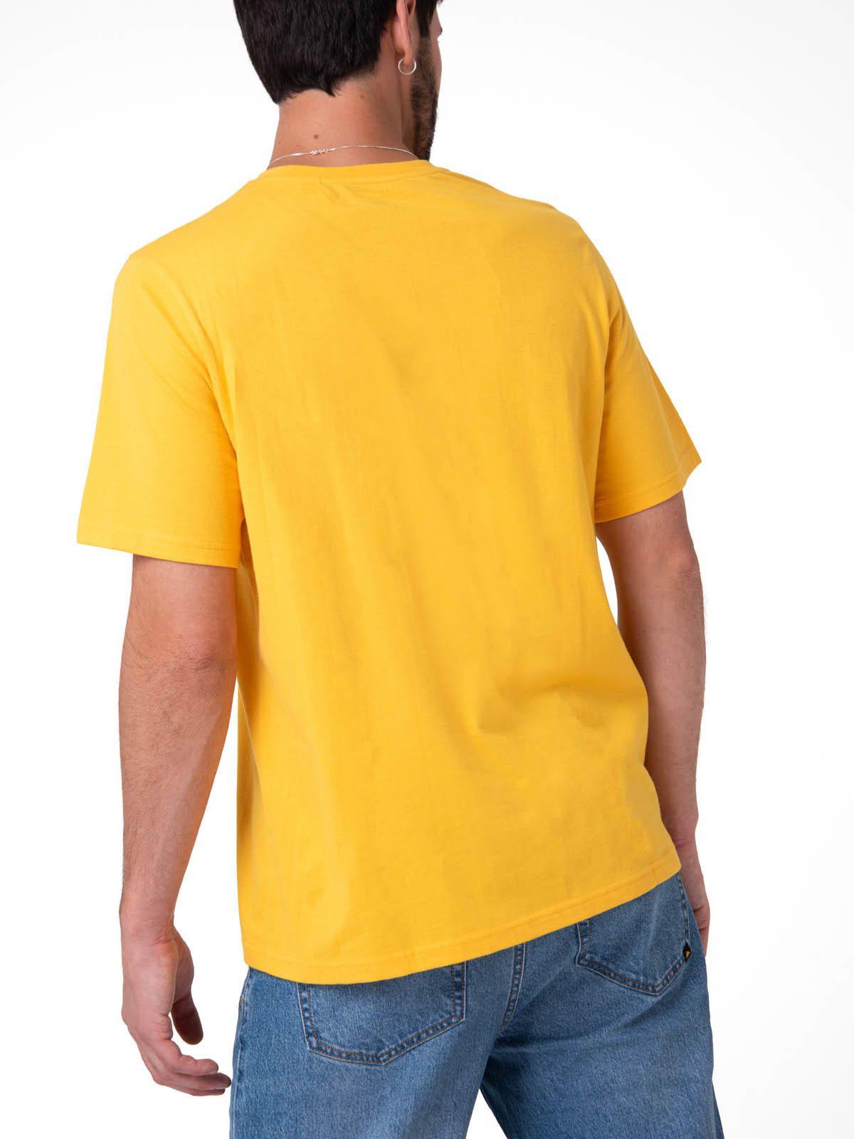 Polera Manga Corta Hombre Small Logo Tee Amarillo-1
