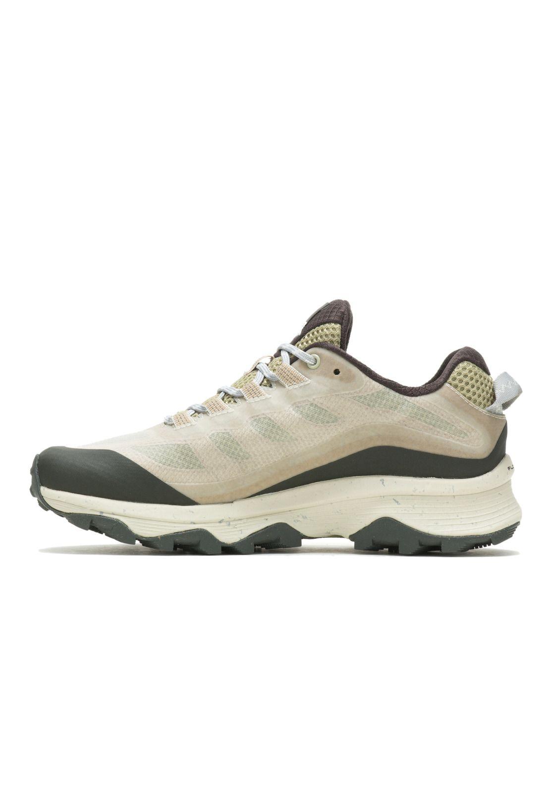 Zapatilla Mujer Moab Speed Crema-3