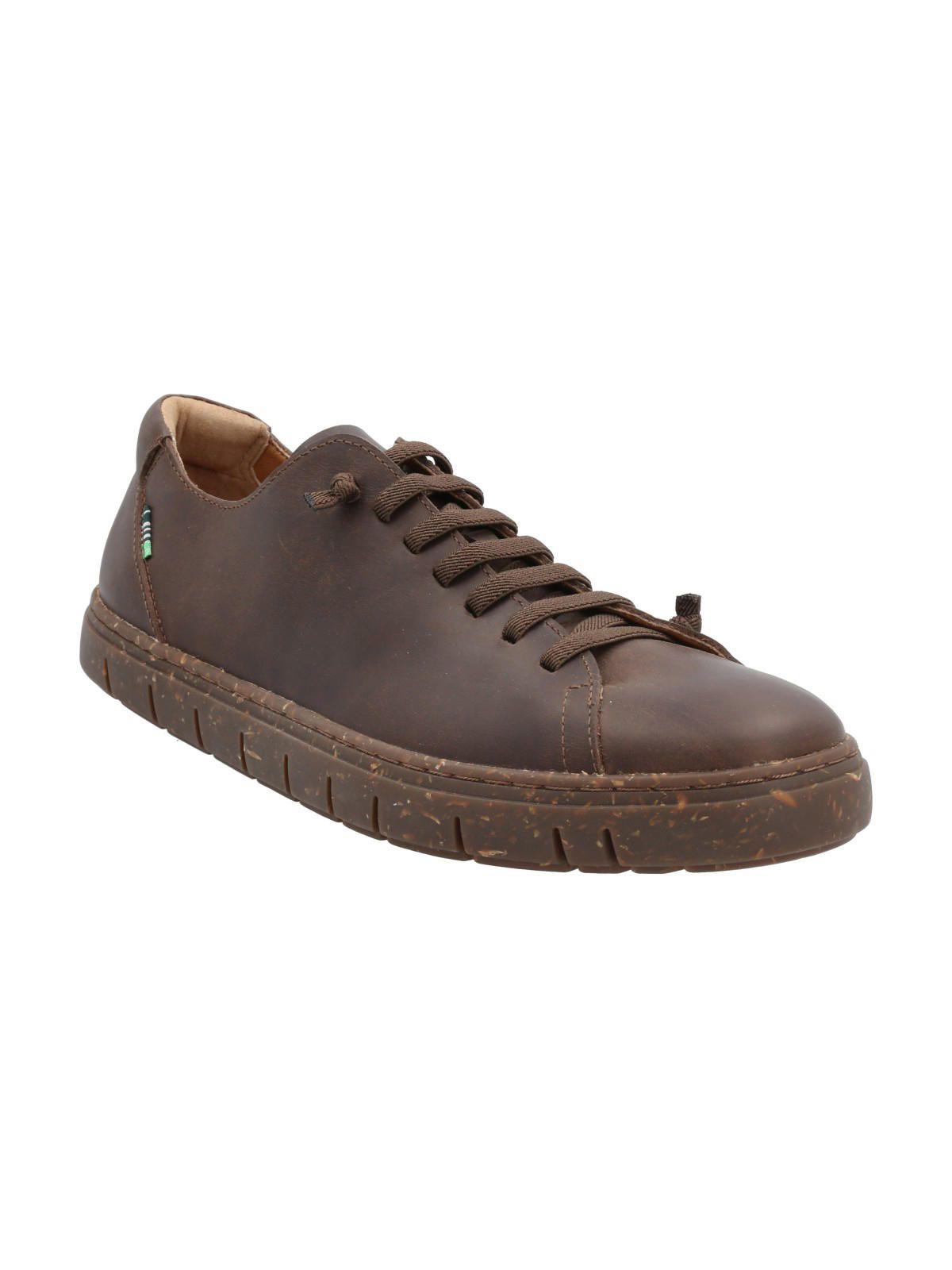 Zapatilla Cuero Hombre Posselt Chocolate-1
