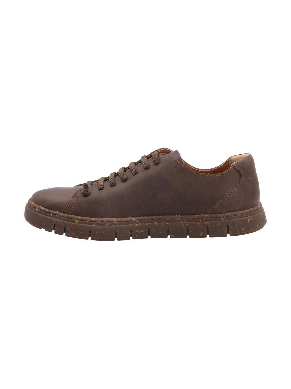 Zapatilla Cuero Hombre Posselt Chocolate-5