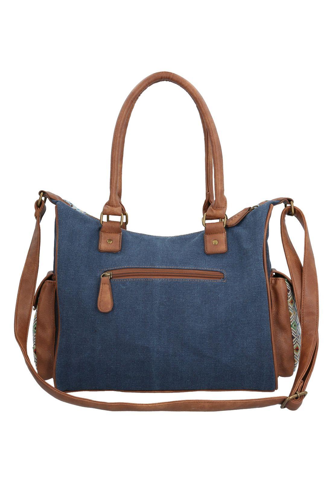 Cartera Azul Rossi Hobo Mujer-2