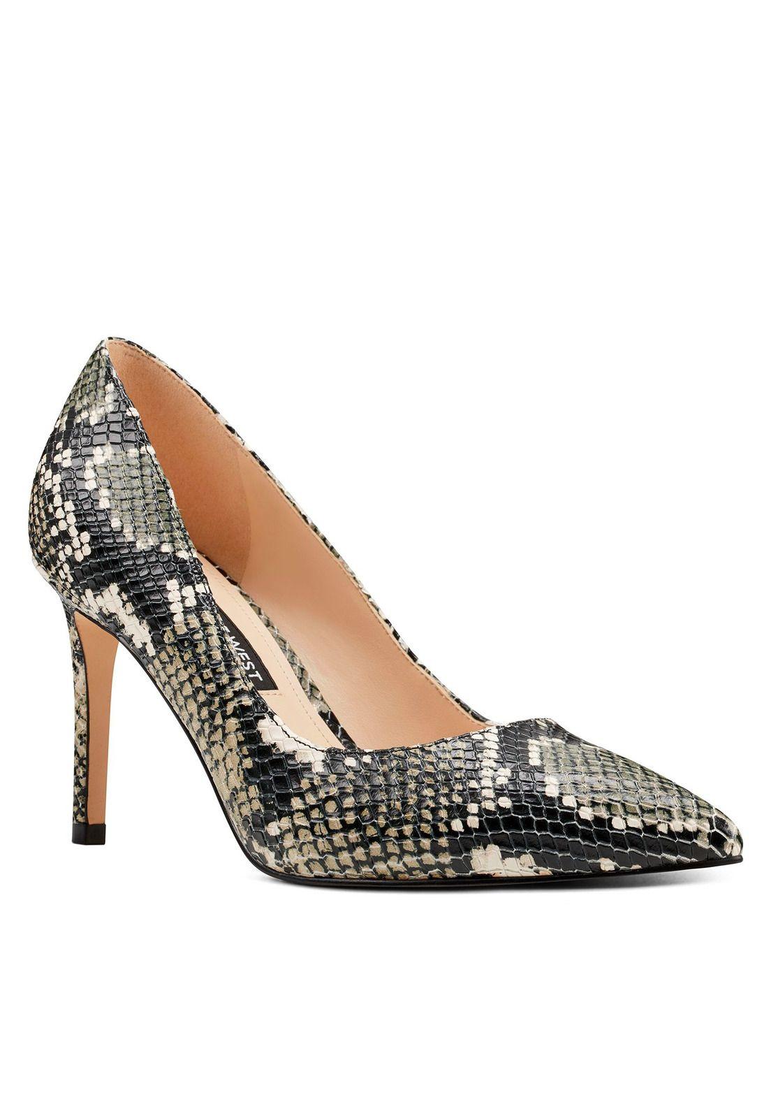 Zapato Cuero Ezra Pitón Mujer Nine West-0