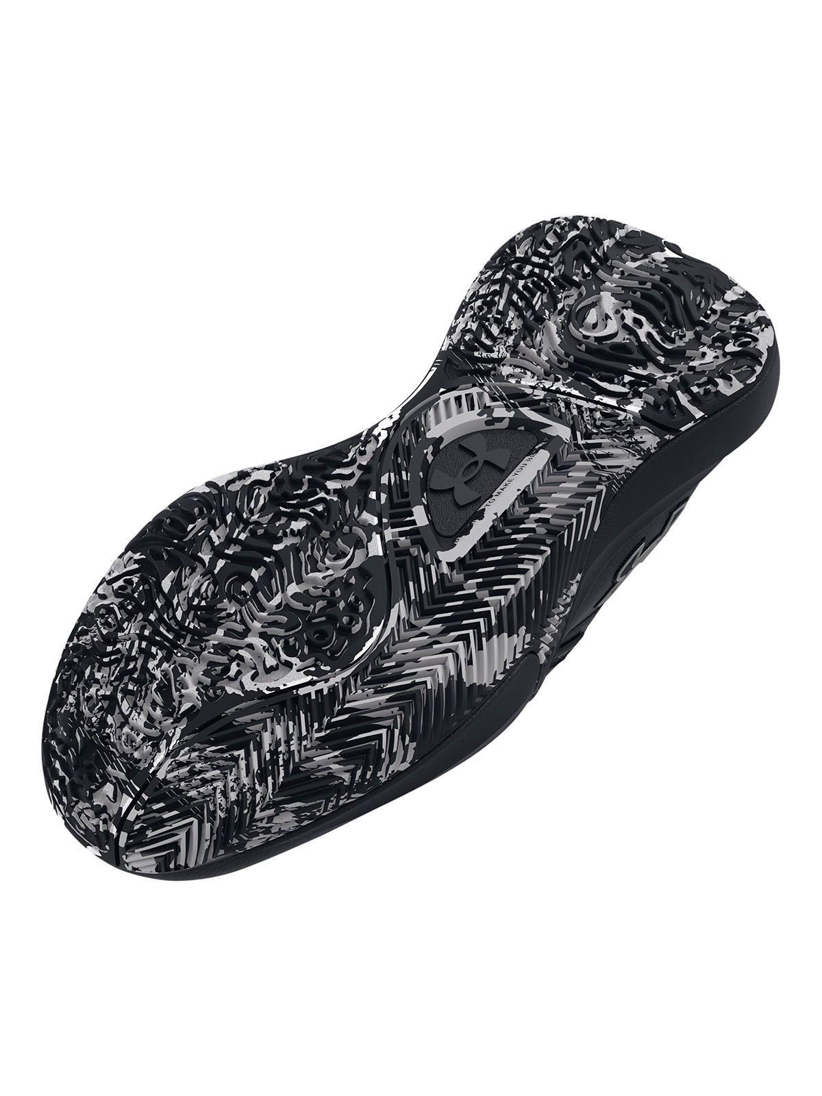 Zapatilla Unisex Grade School UA Lockdown 7 Negro-3