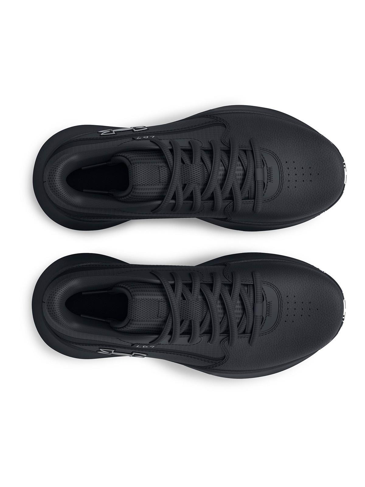 Zapatilla Unisex Grade School UA Lockdown 7 Negro-4