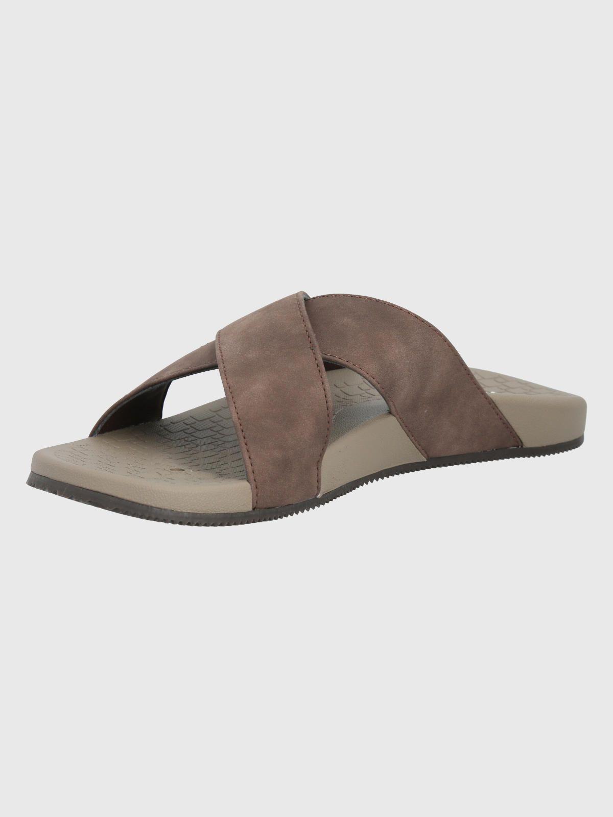 Sandalia Café Oscuro Hombre Panto -3