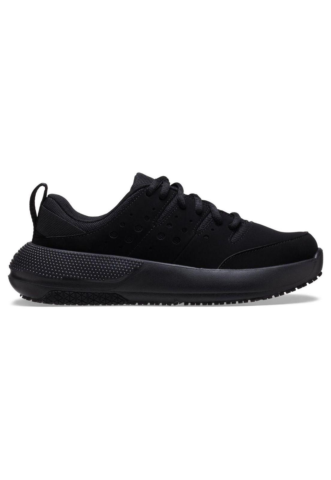 Zapatilla Mujer Crocs Work OTC Antideslizante Negro-0