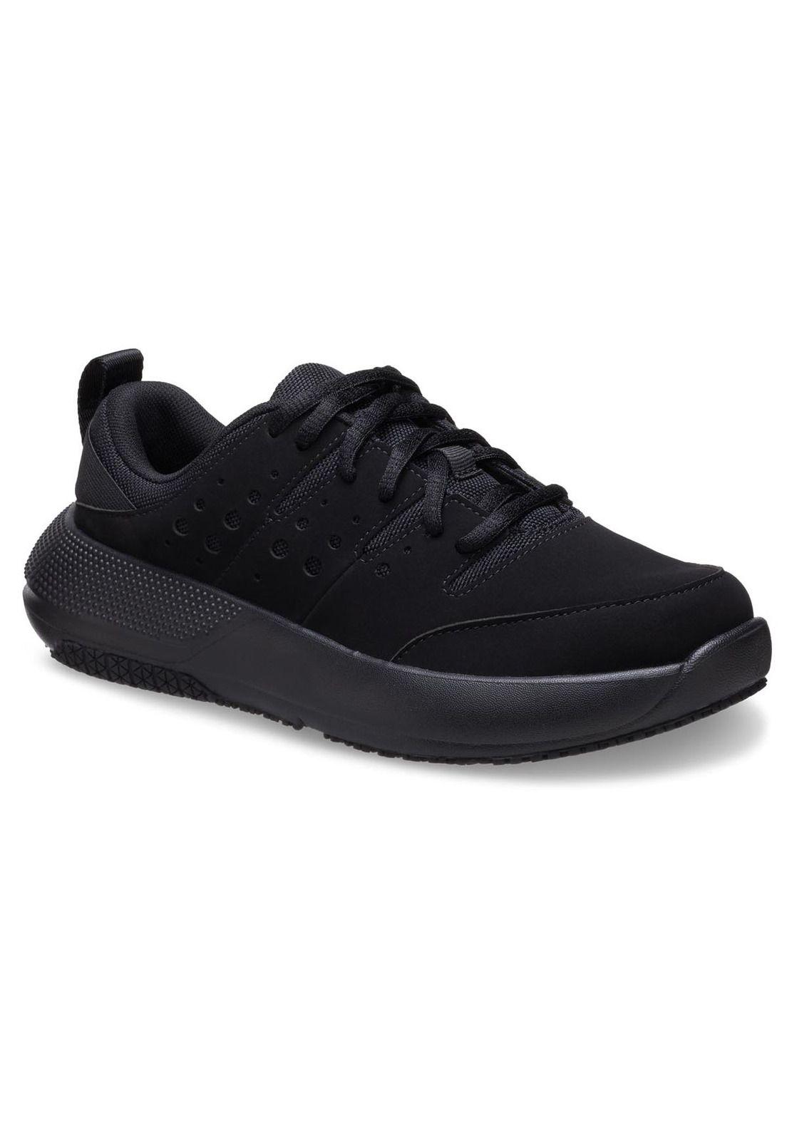 Zapatilla Mujer Crocs Work OTC Antideslizante Negro-6