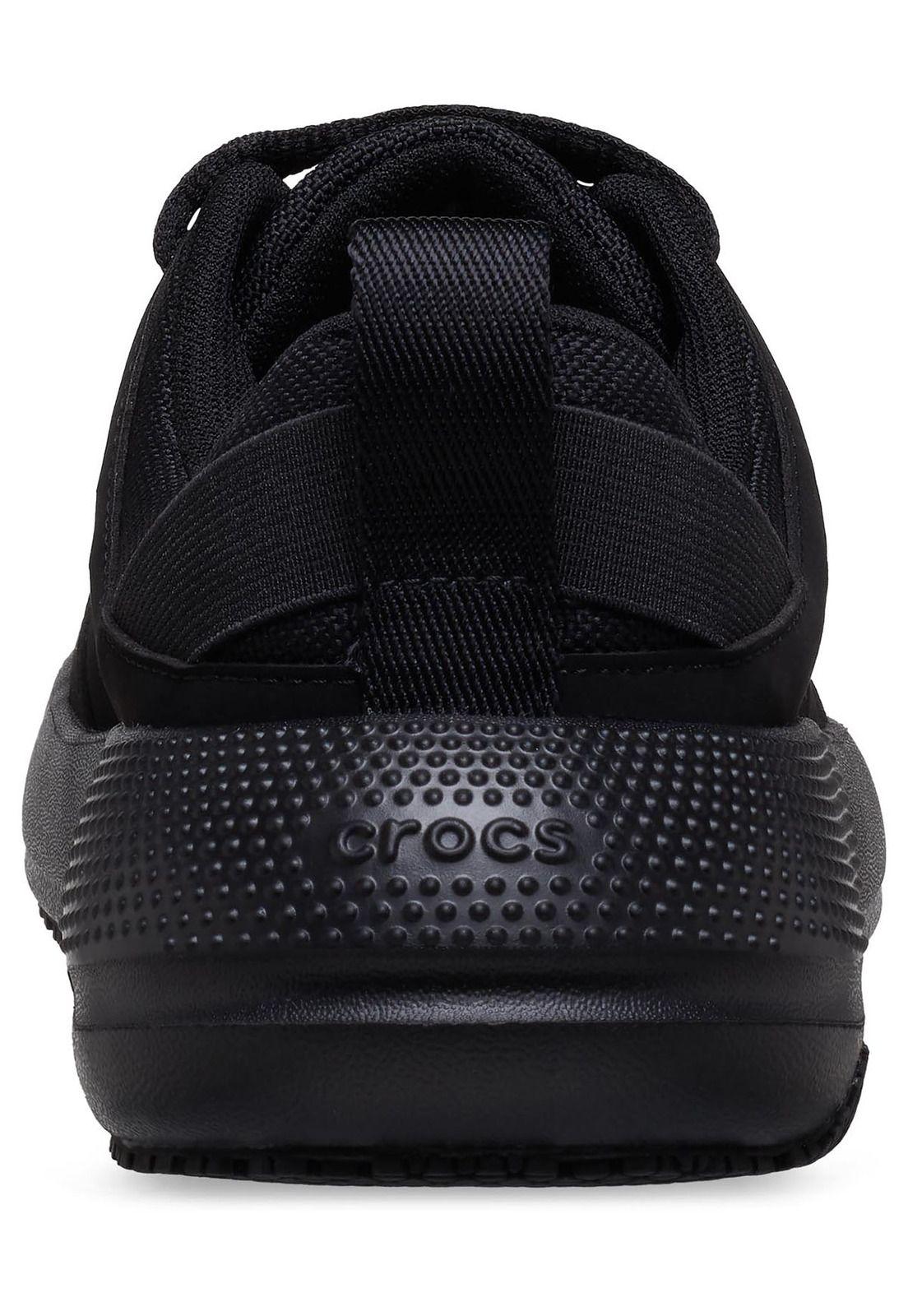Zapatilla Mujer Crocs Work OTC Antideslizante Negro-7