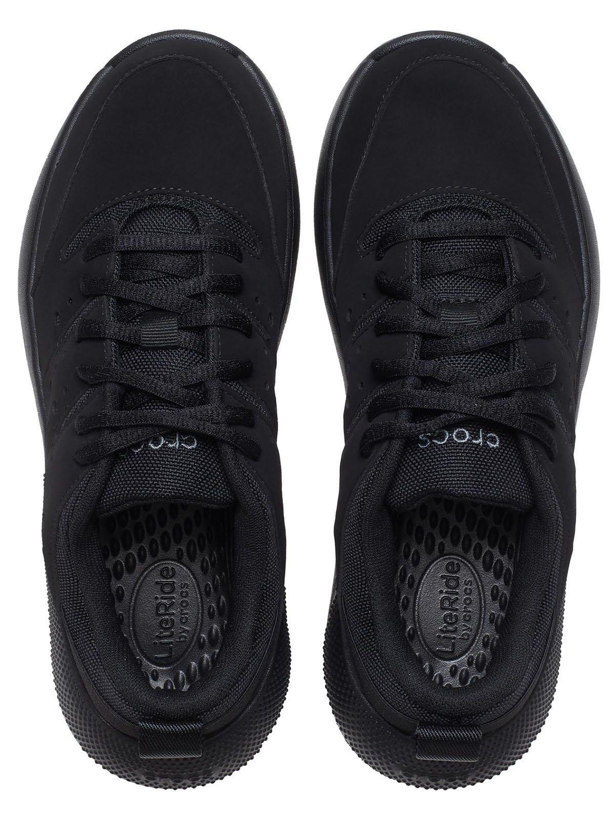 Zapatilla Mujer Crocs Work OTC Antideslizante Negro-4