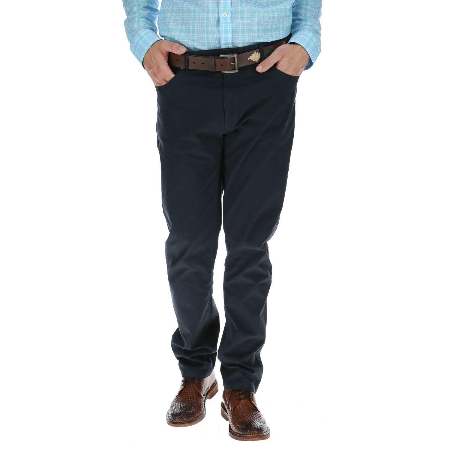 Pantalón Hombre Five Azul-0