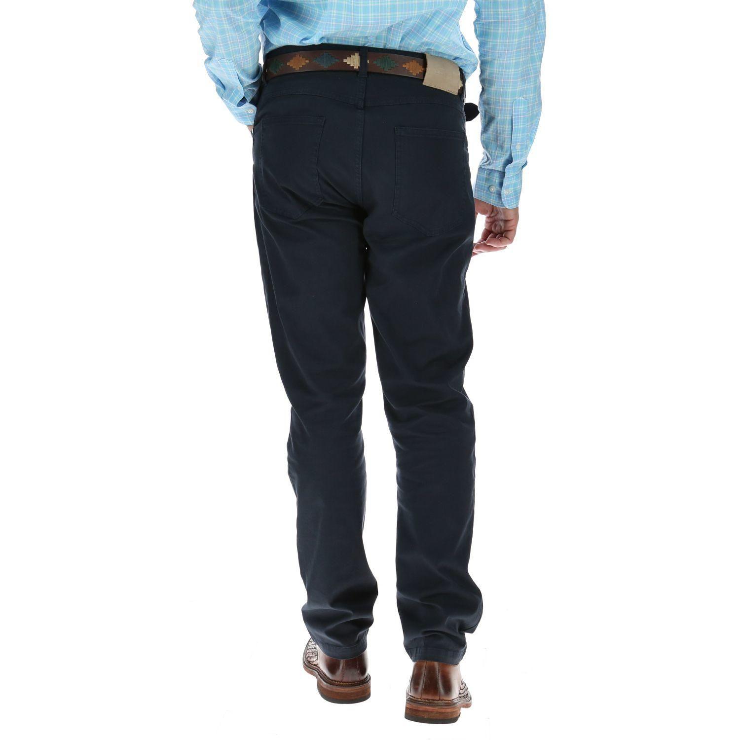 Pantalón Hombre Five Azul-2